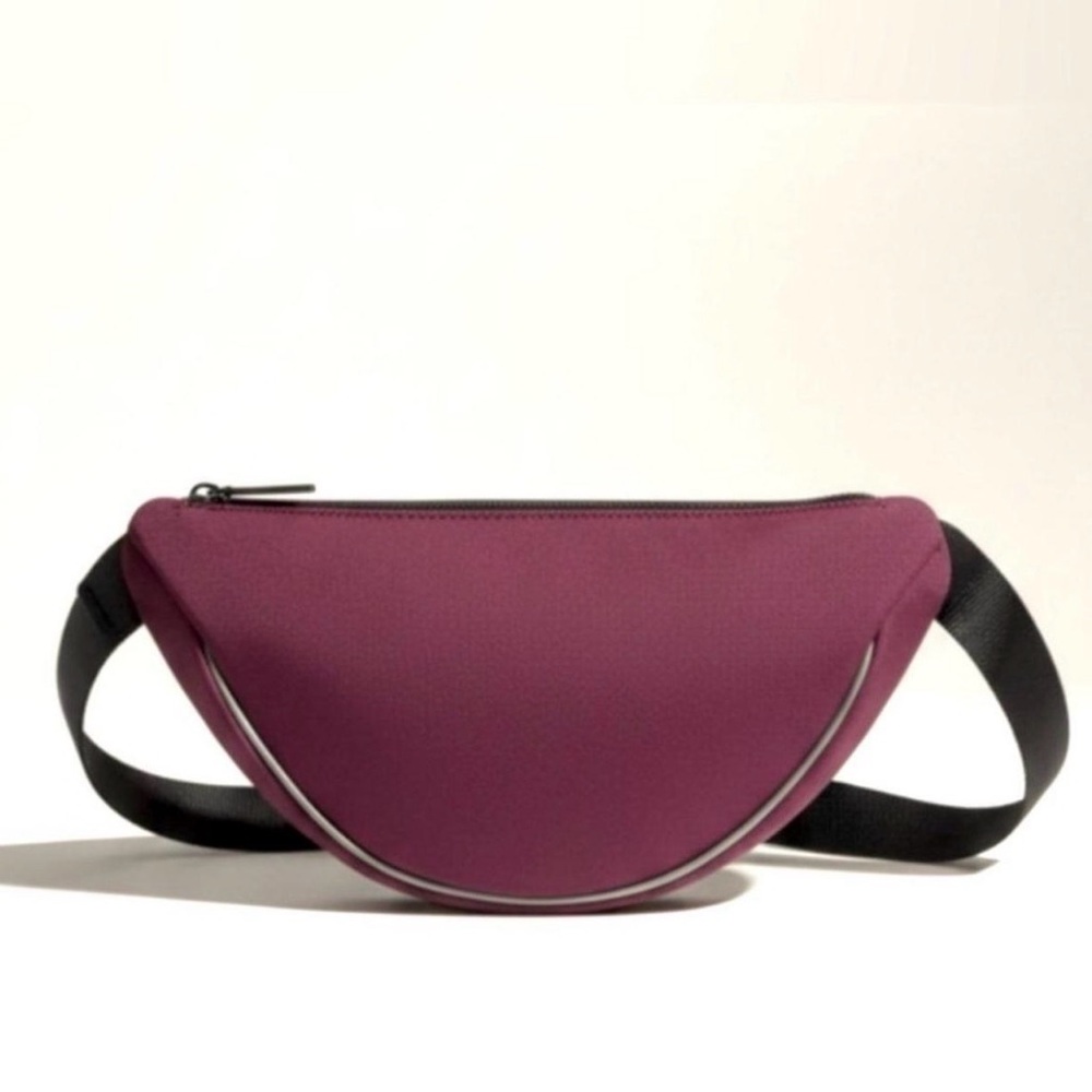 ‼️SOLD‼️ 4. NEW! Free People Movement Bulls Eye Sling Bag | Deep Mulberry